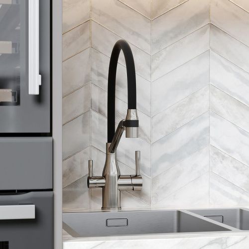 Смеситель для кухни Sancos Orta SC4008BN на мойку никель - фото 5