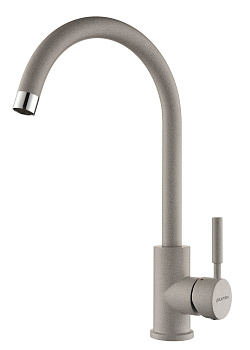 Смеситель для кухни Paulmark HOLSTEIN Ho212063-GR на раковину серый