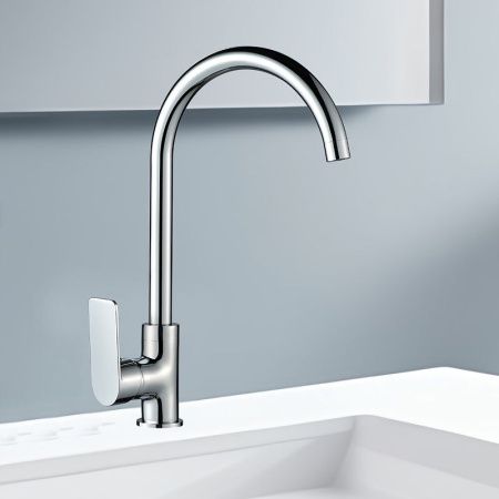 Смеситель для кухни WesnaArt Ray RAY11-110 на мойку хром