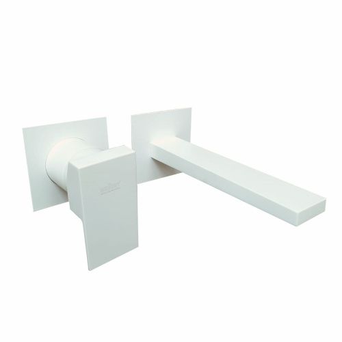 Смеситель для раковины Webert Pegaso PE830606740 настенный белый - фото 2