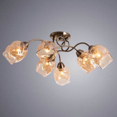 Люстра потолочная Arte Lamp Riccio (Риццио) A7758PL-6AB