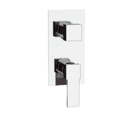 Смеситель для душа Remer Qubika Q95 встраиваемый в стену хром