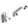 Смеситель THG Marquise platinum decor A7G-A02-6523/60A на борт ванны хром