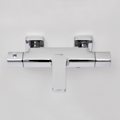 Смеситель для душа WasserKRAFT Naab 8600 8611 Thermo настенный хром - фото 5