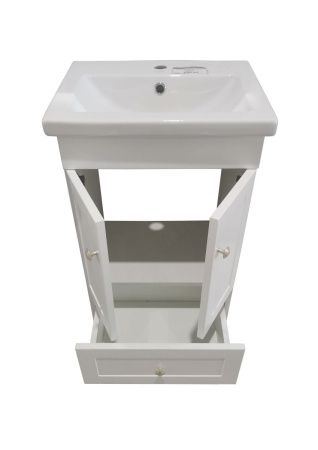 Тумба под раковину Corozo Техас SD-00000994 50х40 напольная цвет белый