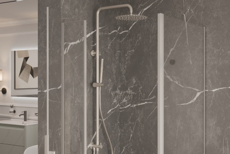 Душевая стойка Allen Brau Priority 5.31031-00 настенная цвет хром