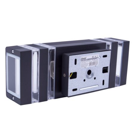 Уличный настенный светильник Uniel UUL-A01S UUL-S18A 2x60W/E27 IP65 BLACK