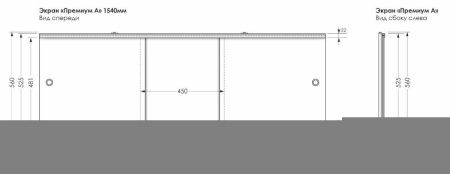Экран фронтальный Aquanet Premium 00273289