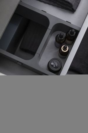 Тумба под раковину Allen Brau Infinity 1.21002.AM 80х50 подвесная цвет черный