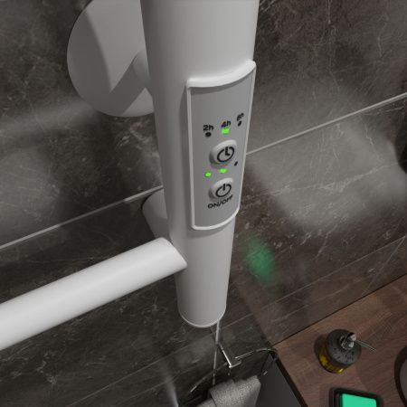 Полотенцесушитель электрический Тругор Аспект Пэк сп АспектПэксп1/8040белВГП 45х80 белый