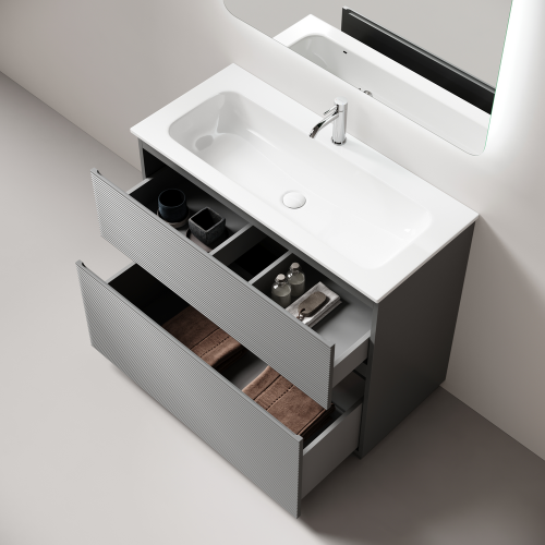 Тумба под раковину Sancos FOLK Floor FL100FES 100х45х85 - фото 3