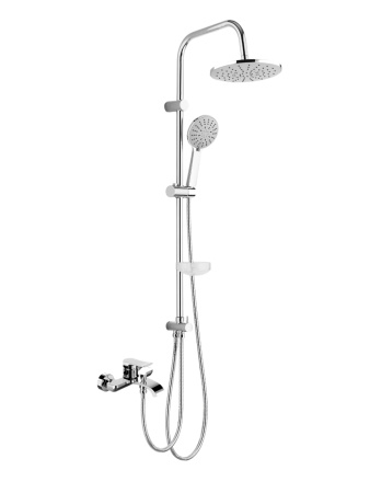 Душевая стойка Agger Happy A0493500 настенная цвет хром