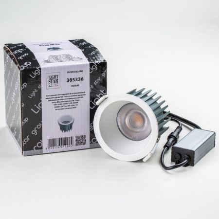 Светильник встраиваемый Lightstar Ciclone (Цицлоне) 385336