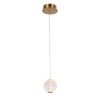 Светильник подвесной Delight Collection Elliot Diamante (Еллиот Диаманте) MD20001012-1A gold