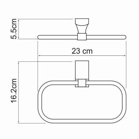 Полотенцедержатель WasserKRAFT 5260