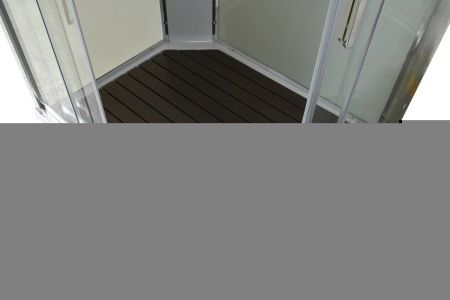 Душевая кабина AvaCan EM EM2912LNT 120х90 асимметричная без крыши ориентация левая