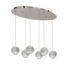 Люстра потолочная Delight Collection Elliot Diamante (Еллиот Диаманте) MD20001012-6A chrome