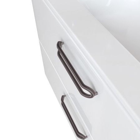 Тумба с раковиной Iddis Brick BRI80WFi95K 80х50 напольная цвет белый