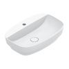 Раковина керамическая Catalano Alvea 625601001 60 см полувстраиваемая цвет белый 1 отверстие под смеситель