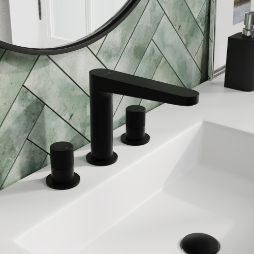 Смеситель WasserKRAFT Fulda 5200 5235 встраиваемый черный - фото 4