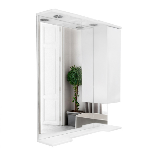 Зеркало-шкаф Azario CS00094633 80х17х75 подвесной - фото 4 Зеркало-шкаф Azario CS00094633 80х17х75 подвесной - фото 4