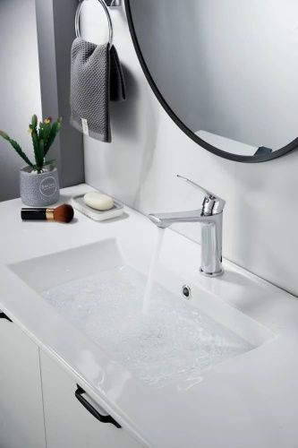 Смеситель Knotlor MUSE KN-60 на раковину хром - фото 4