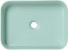 Раковина керамическая Allen Brau Fantasy 4.11021.MT 50х40 накладная цвет зеленый без отверстий под смеситель