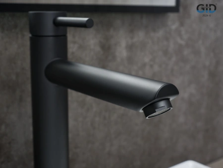 Смеситель Gid Cascada Berlin SS080-BM-D (SS080BMD) на столешницу черный матовый