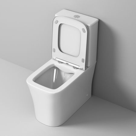 Унитаз напольный с бачком Grossman Classic GR-4467S белый с сиденьем микролифт безободковый каскадный смыв