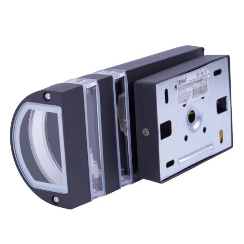 Уличный настенный светильник Uniel UUL-S15A 60W/E27 IP65 BLACK - фото 3