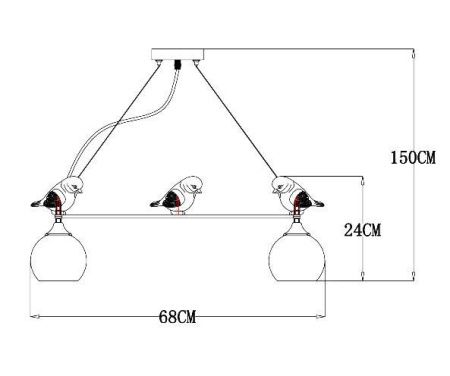 Люстра подвесная Arte Lamp GEMELLI (ГЕМЕЛЛИ) A2150SP-5WG