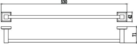 Полотенцедержатель Savol S-509524
