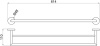 Полотенцедержатель Allen Brau Priority 6.31012-31