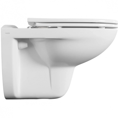 Чаша унитаза подвесная Vitra FIT 6855B099-1777 цвет белый без сиденья каскадный смыв