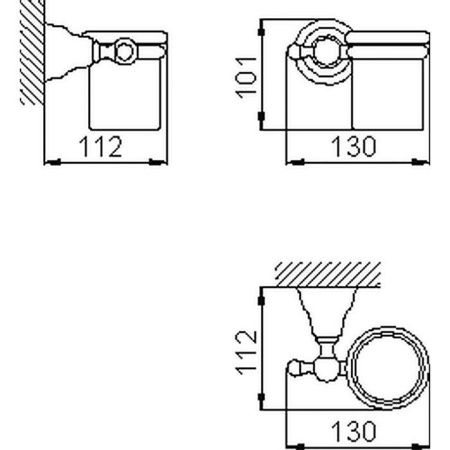 Стакан Cisal Croisette 4022.01H.BA