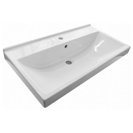 Тумба с раковиной Comforty Осло 00-00012959CF 80х50 напольная цвет серый