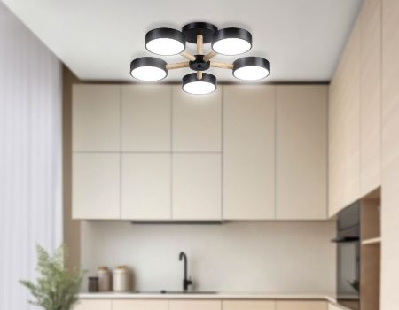Люстра на штанге Ambrella Light LineTech (ЛинеТецх) FL4828