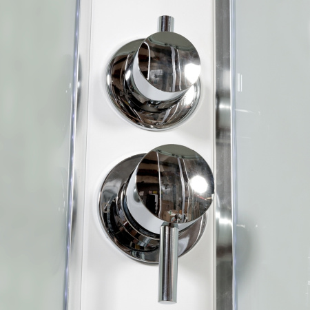 Душевая кабина AvaCan A102L 120х80 асимметричная с крышей ориентация левая