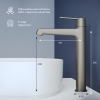 Смеситель для раковины RGW Shower Panels (Шоувер панелс) 511405311-04 на столешницу черный