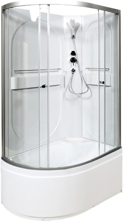 Душевая кабина AvaCan L620RN 120х80 асимметричная без крыши ориентация правая