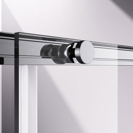 Душевой уголок Vincea Slim-N VSS-4SN9010CL 100х90 стекло прозрачное профиль хром глянцевый без поддона