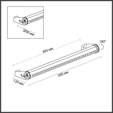 Ландшафтный светильник Odeon Light Graze (Гразе) 7040/14WL