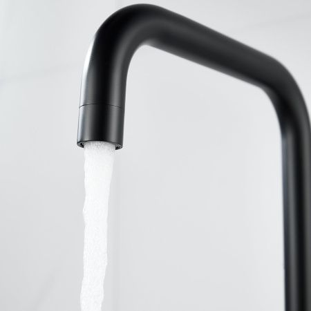 Смеситель для кухни Raffine F118H на мойку черный