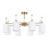 Люстра на штанге Arte Lamp Waverley (Ваверлеы) A4102PL-8PB
