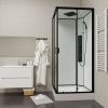 Душевая кабина Parly AMI AMI Quadro 90х90 квадратная с крышей ориентация универсальная