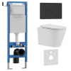 Комплект унитаз с инталляцией и клавишей смыва Iberica Blanca BURGOS ALTO IB.001M.BRA.231.812