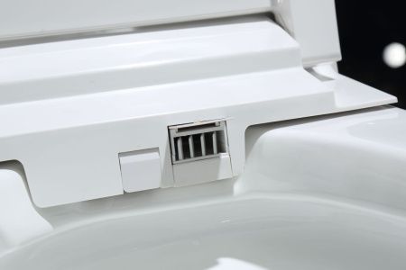 Электронный унитаз-биде напольный Timo TE-731 белый с сиденьем микролифт безободковый каскадный смыв