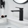 Смеситель Raffine F0199H на раковину черный