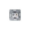 Розетка двойная комп+ТВ, RJ45+TV Systeme Electric AtlasDesign (АтласДесигн) ATN000789