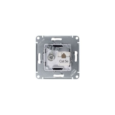 Розетка двойная комп+ТВ, RJ45+TV Systeme Electric AtlasDesign (АтласДесигн) ATN000789